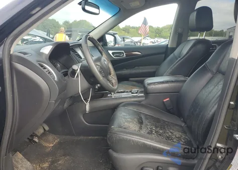 2015 Nissan Pathfinder S from USA, damaged, VIN 5N1AR2MM9FC695455